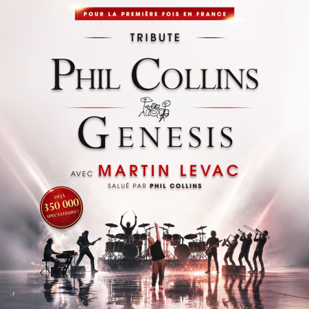 Phil Collins Genesis Tribute en concert au Zénith d'Auvergne le Ven 10 déc