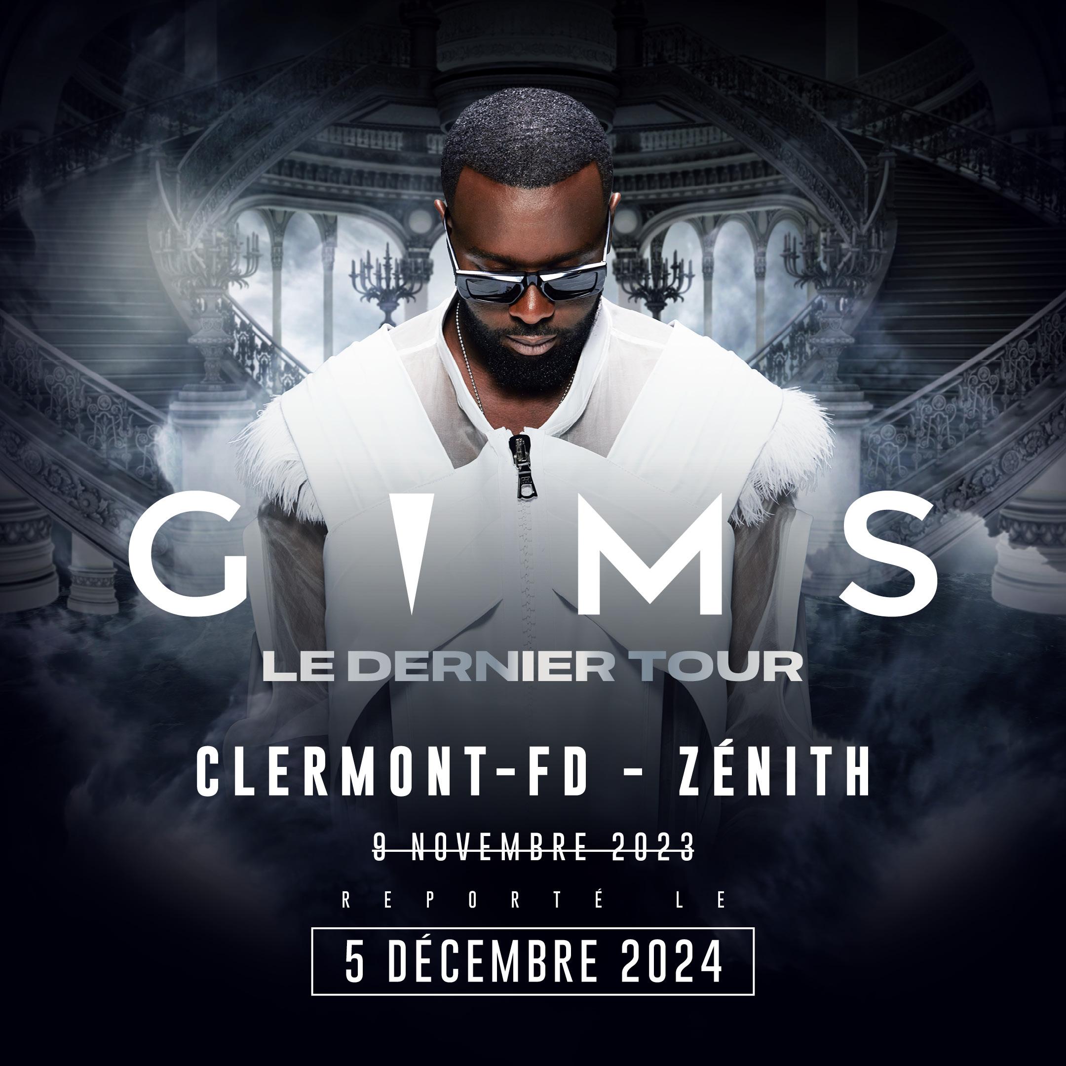 Gims au Zénith d'Auvergne