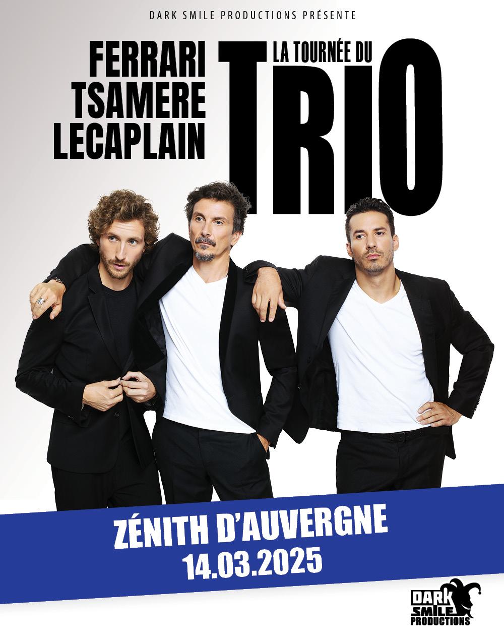 La Tournée du Trio au Zénith d'Auvergne