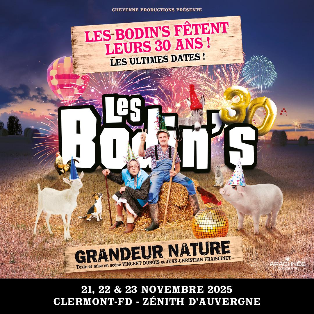 Les Bodins au Zénith Clermont AUvergne