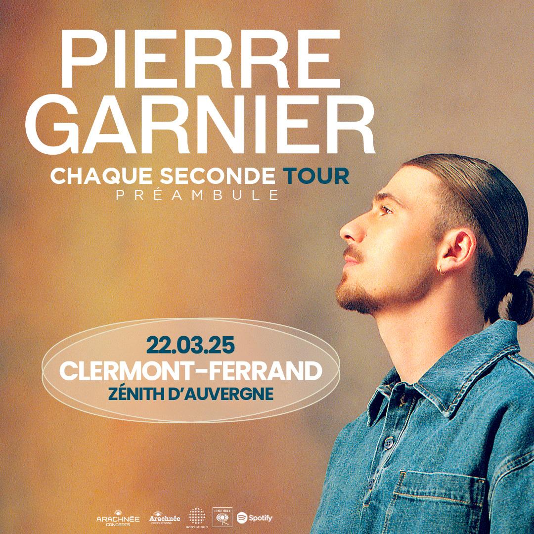 Pierre Garnier au Zénith d'Auvergne