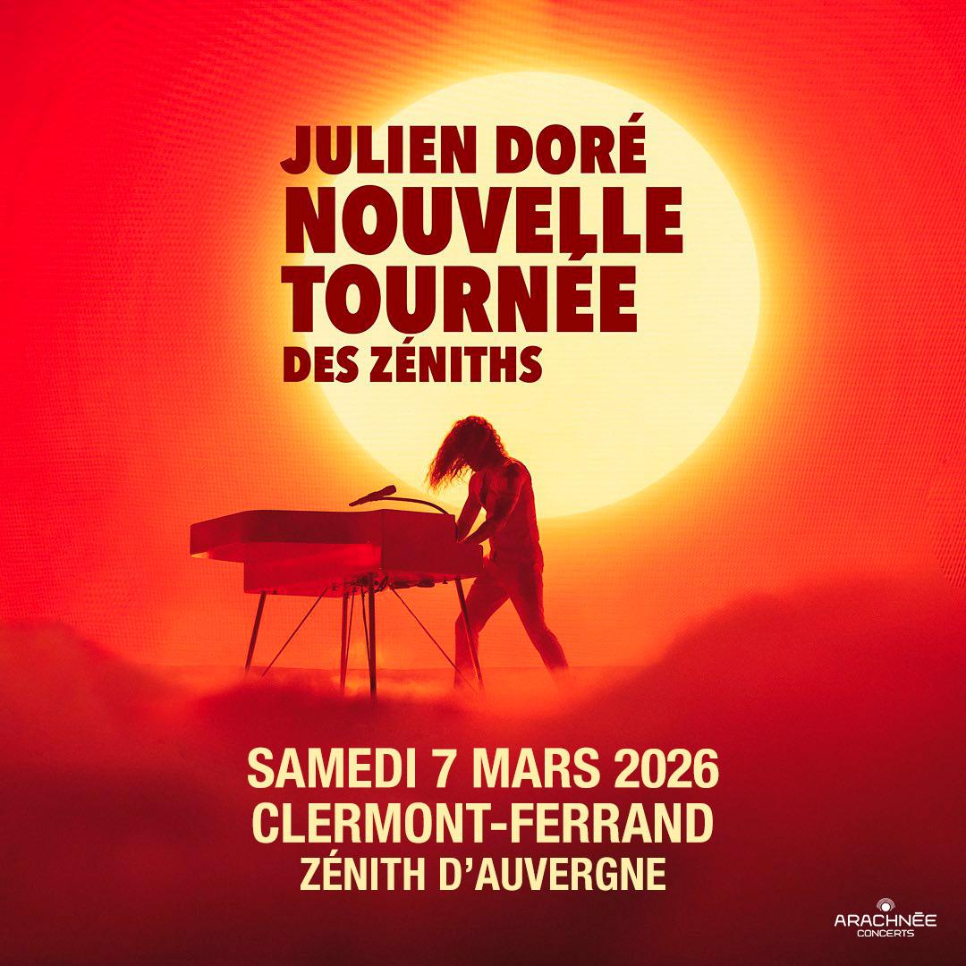 Julien Doré au Zénith d'Auvergne