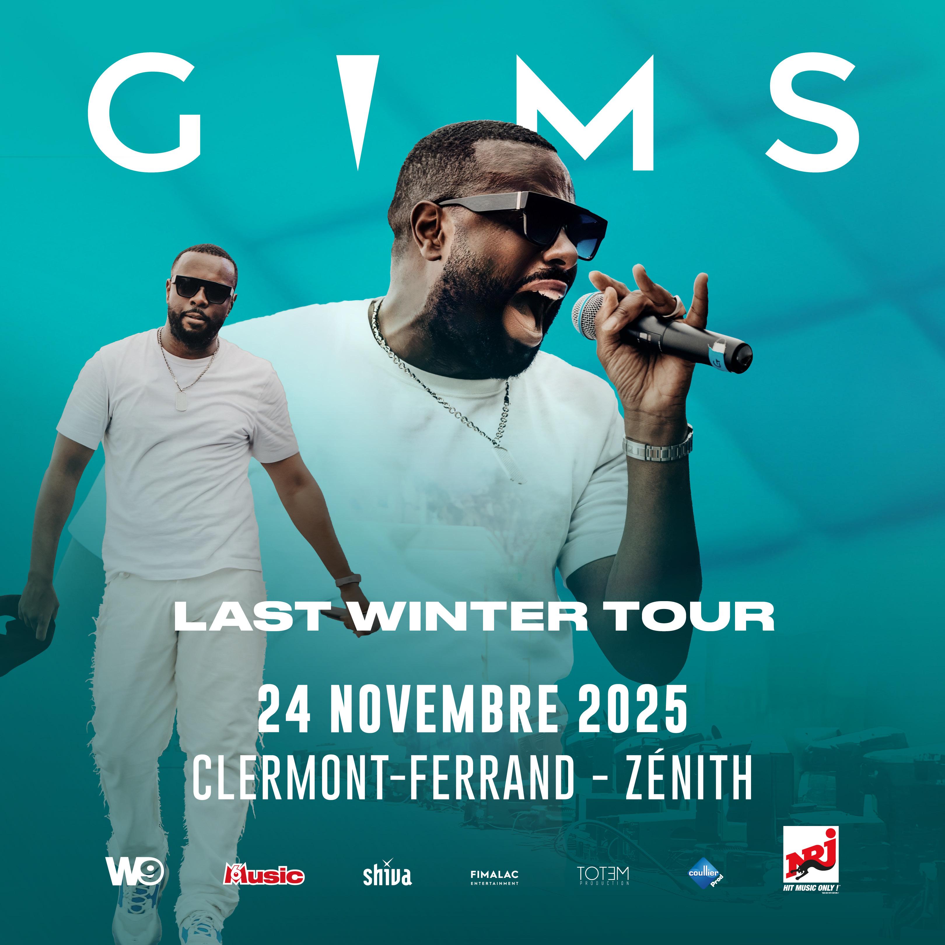 Gims au Zénith d'Auvergne