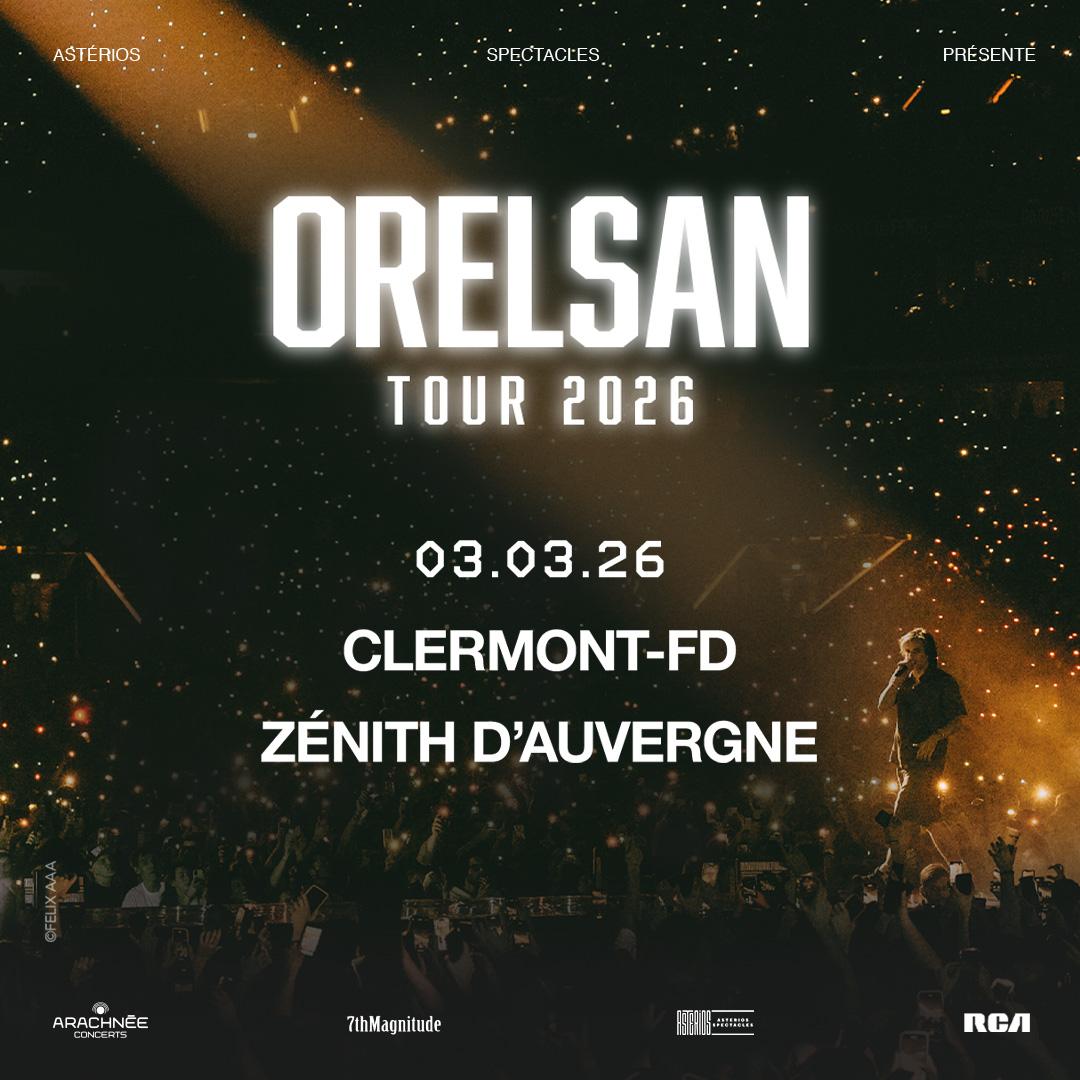 Orelsan Tour 26 au Zenith d'Auvergne