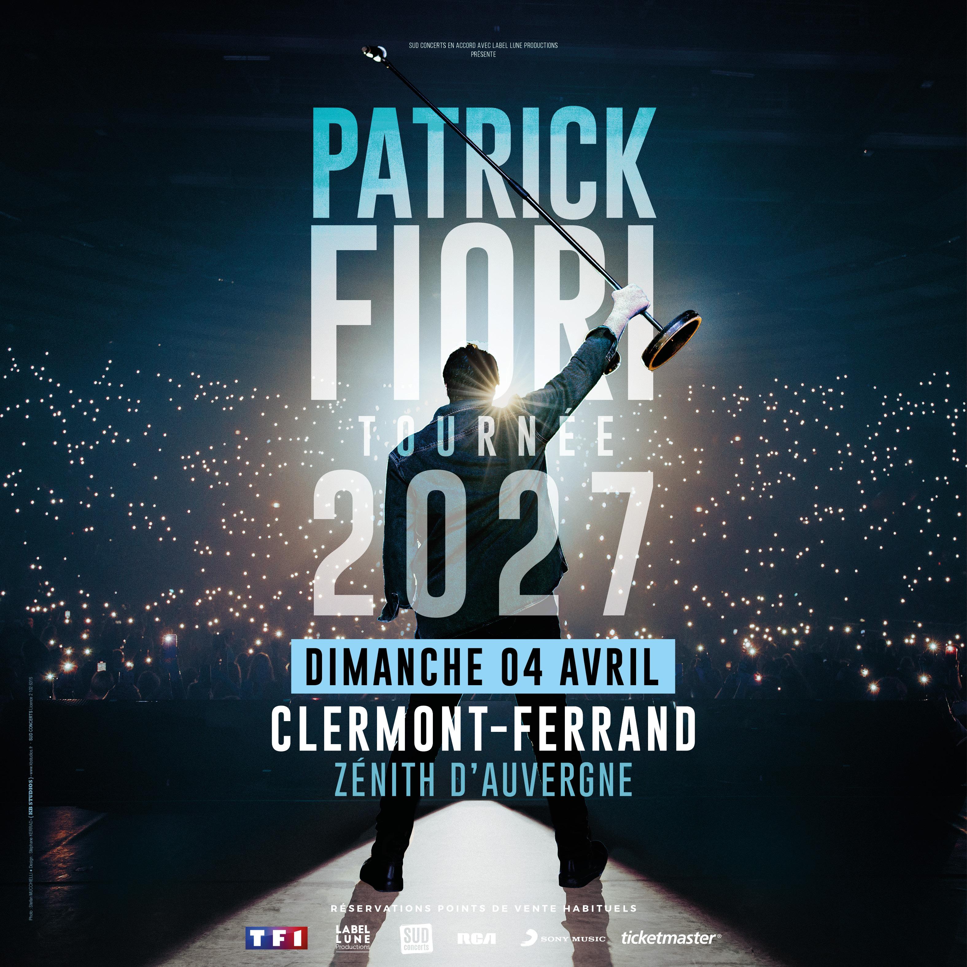 Patrick Fiori au Zenith d'Auvergne