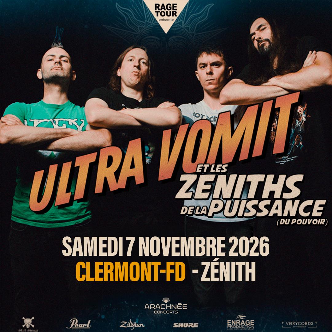 Ultra Vomit au Zénith d'Auvergne