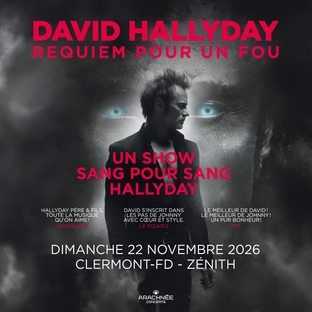 David Hallyday au Zenith d'Auvergne