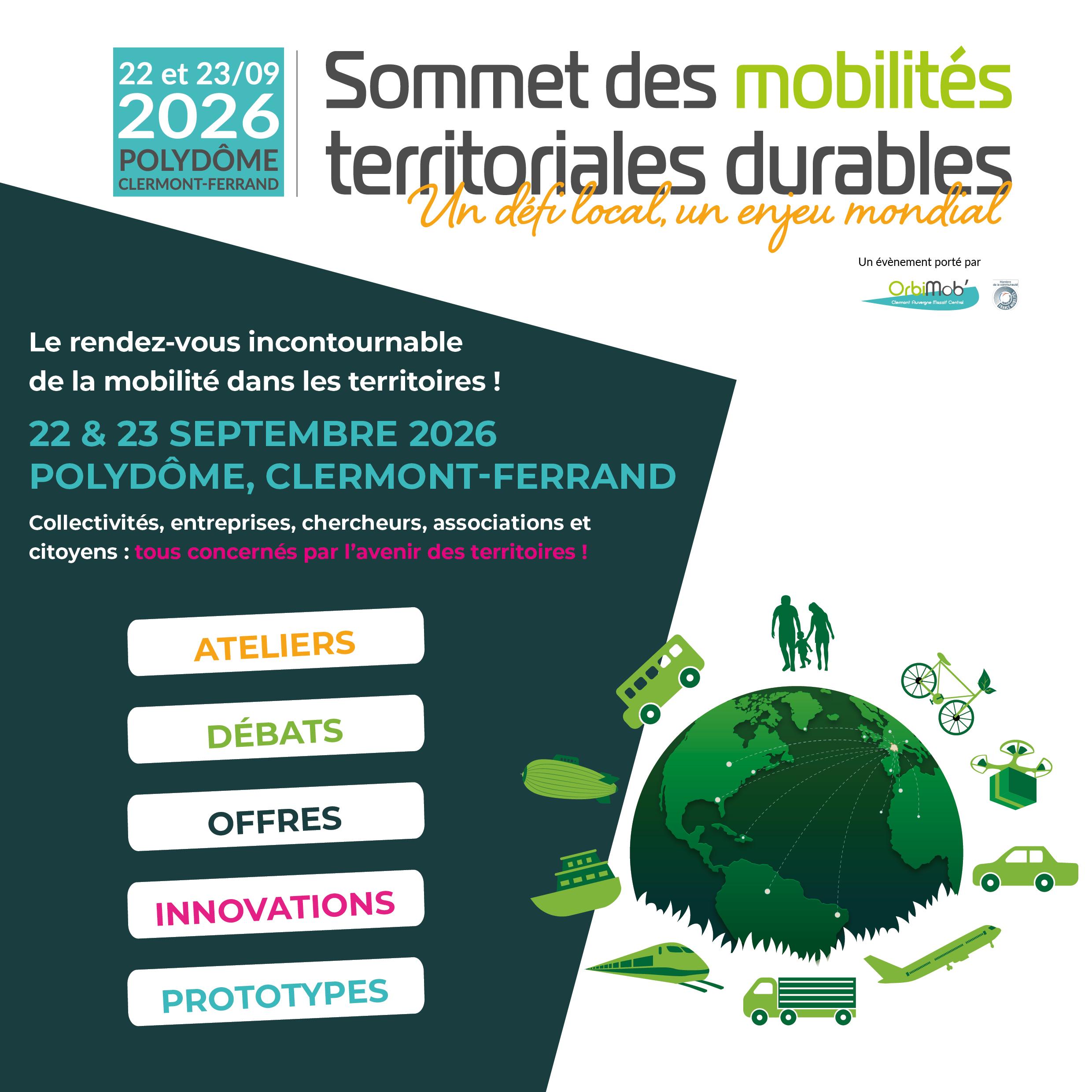affiche sommet des mobilités