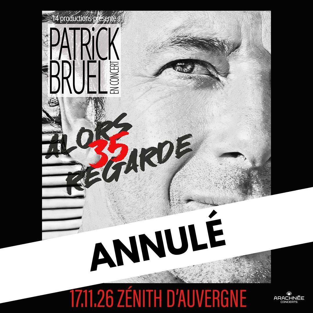 Patrick Bruel Alors regarde au Zenith d'Auvergne