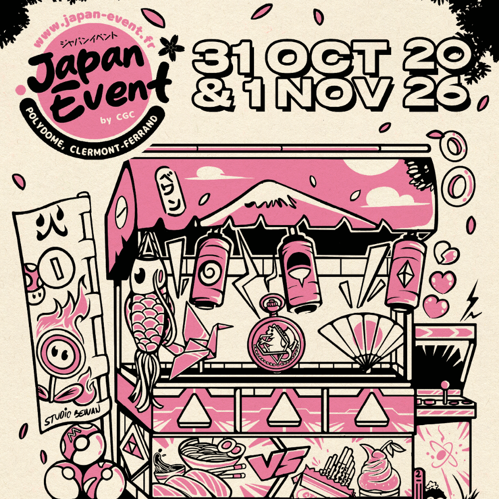 affiche carré Japan event