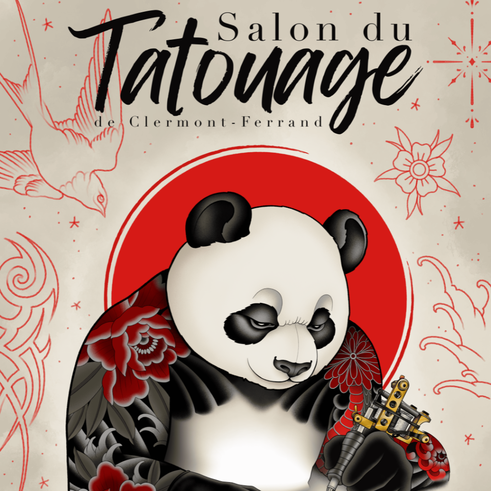 affiche carré salon du tatouage