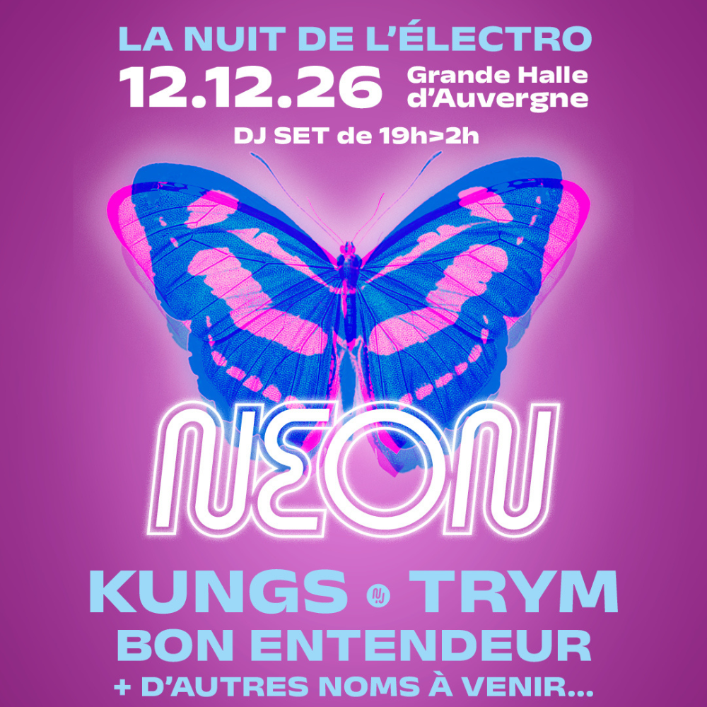 affiche carré Neon