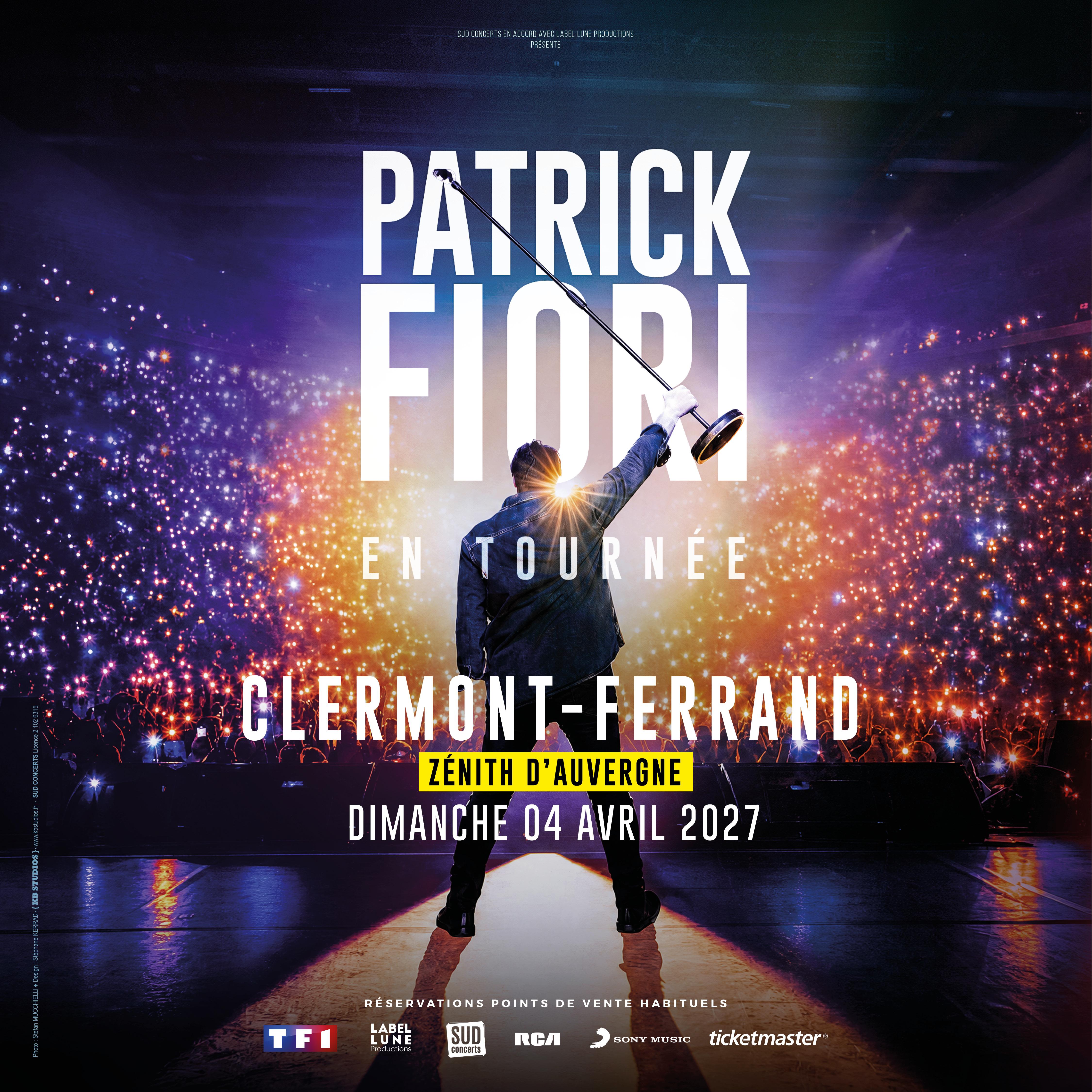 Patrick Fiori au Zenith d'Auvergne
