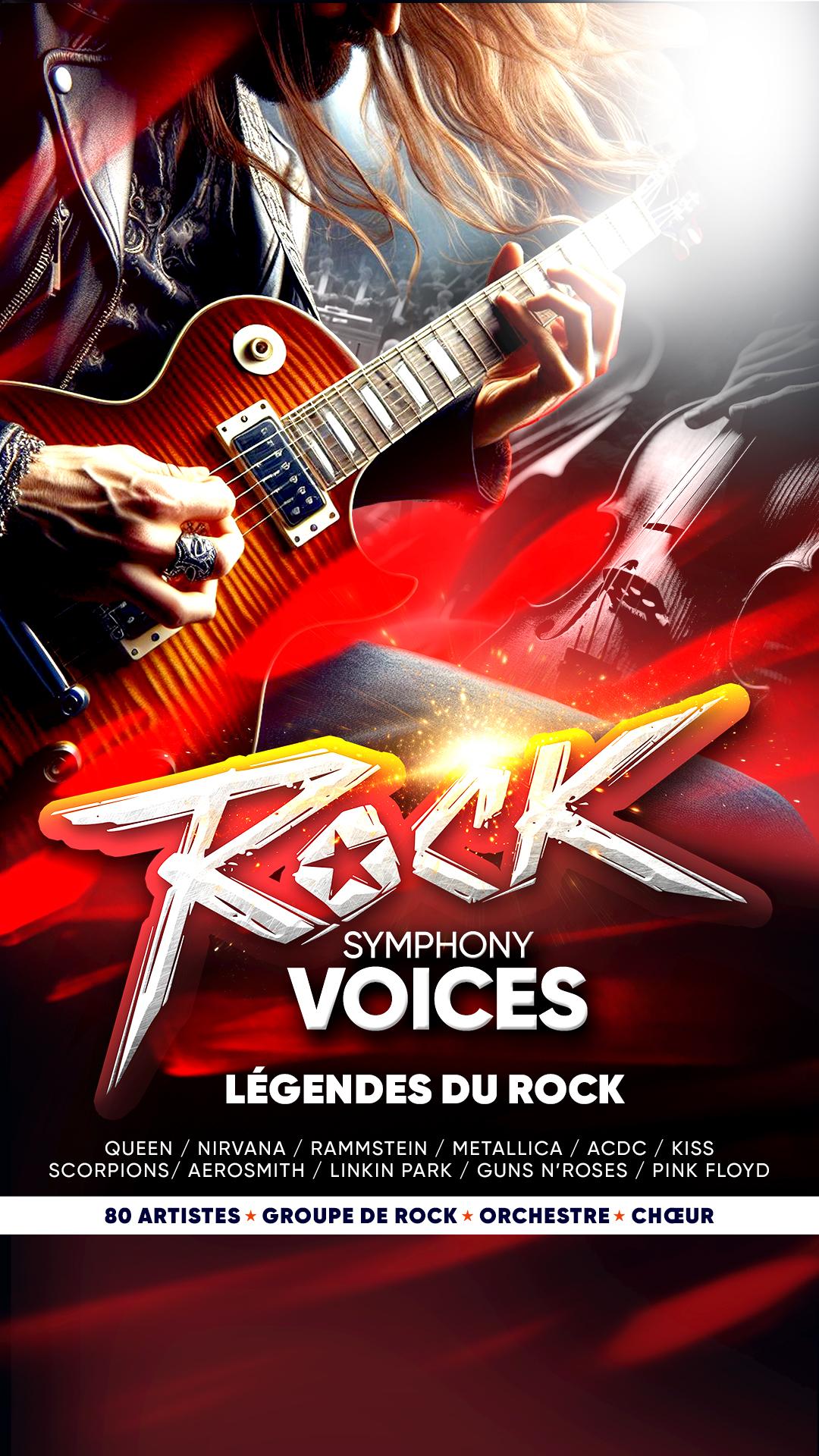 Rock Symphony Voices au Zénith d'Auvergne