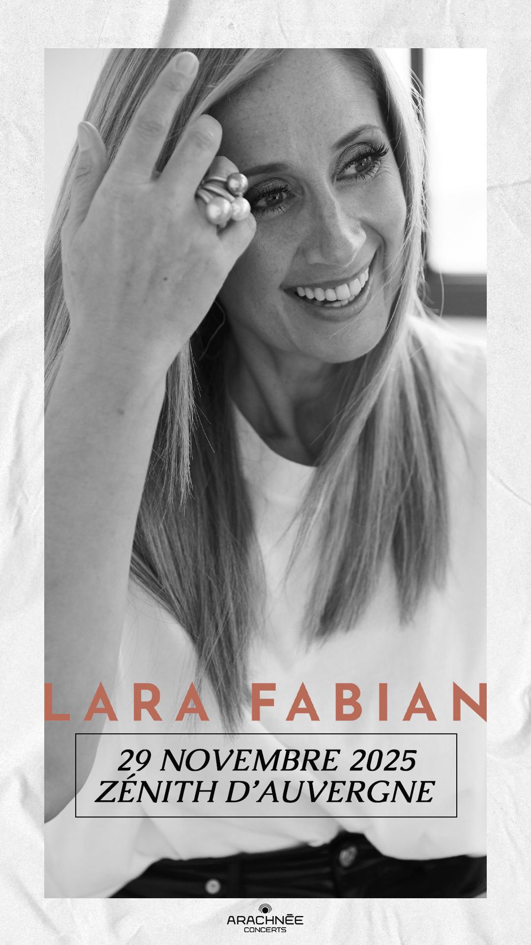 Lara Fabian au Zénith Clermont Auvergne