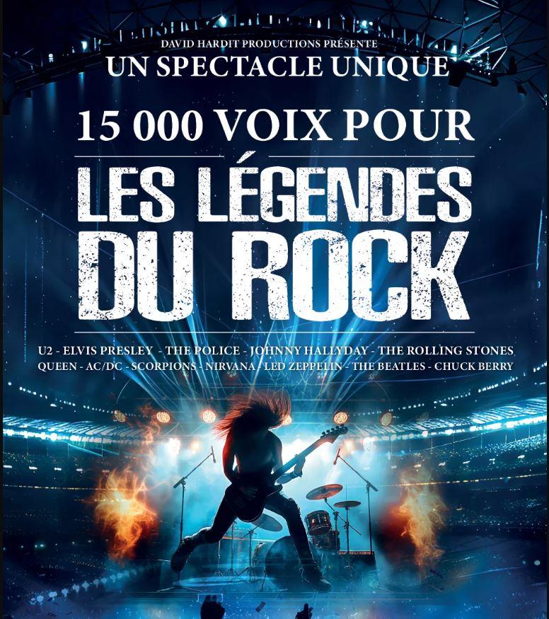 150 Voix pour les légendes du Rock
