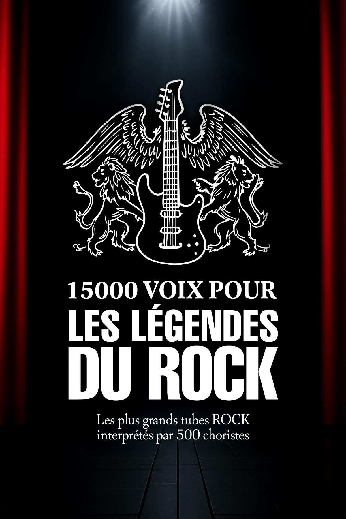 15000 Voix pour les légendes du rock