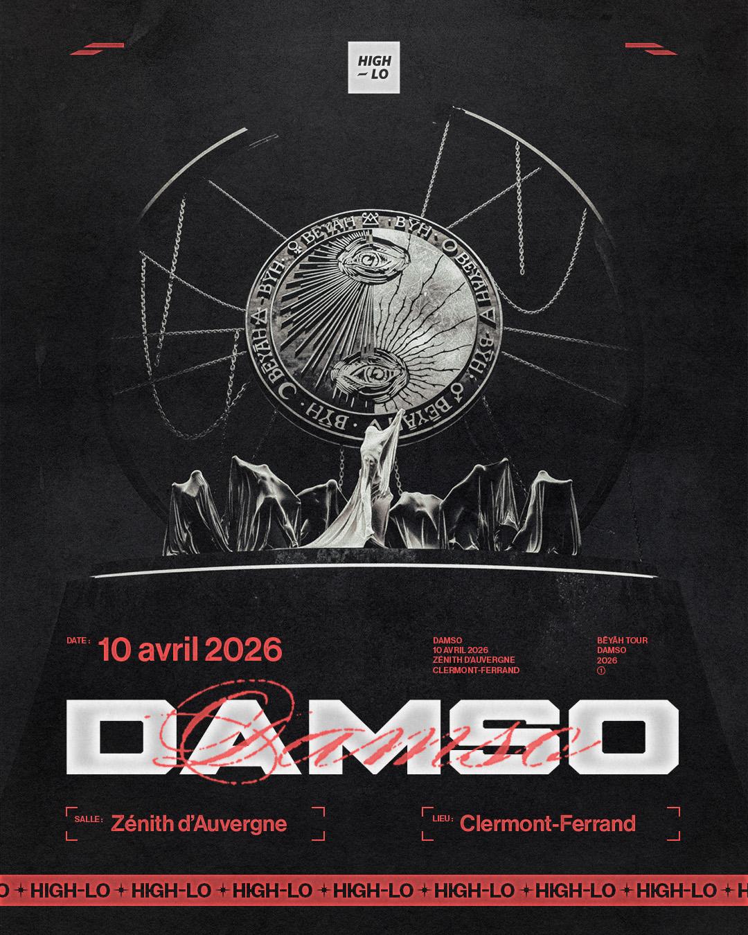 Damso au Zenith d'Auvergne