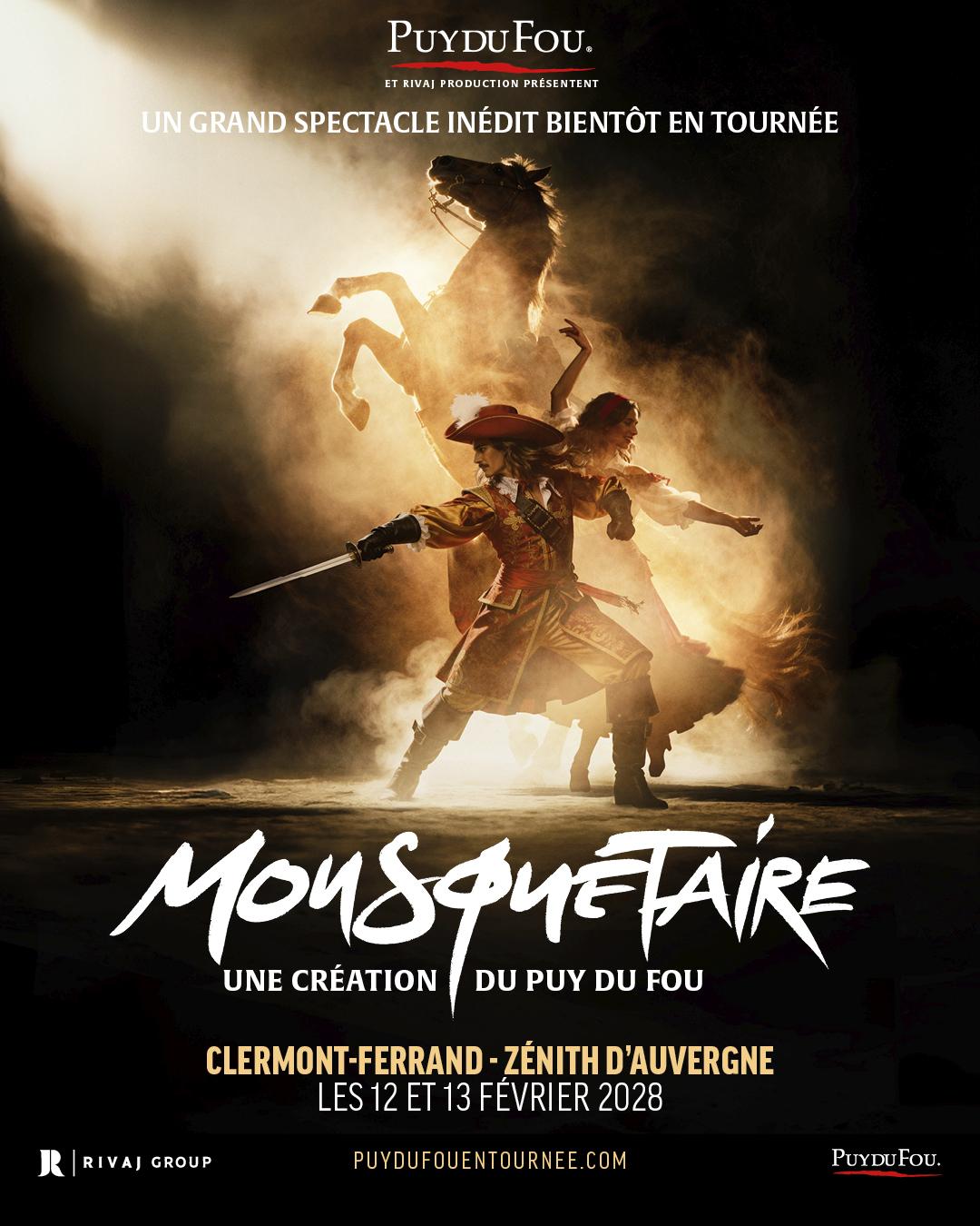 Mousquetaire au Zénith d'Auvergne