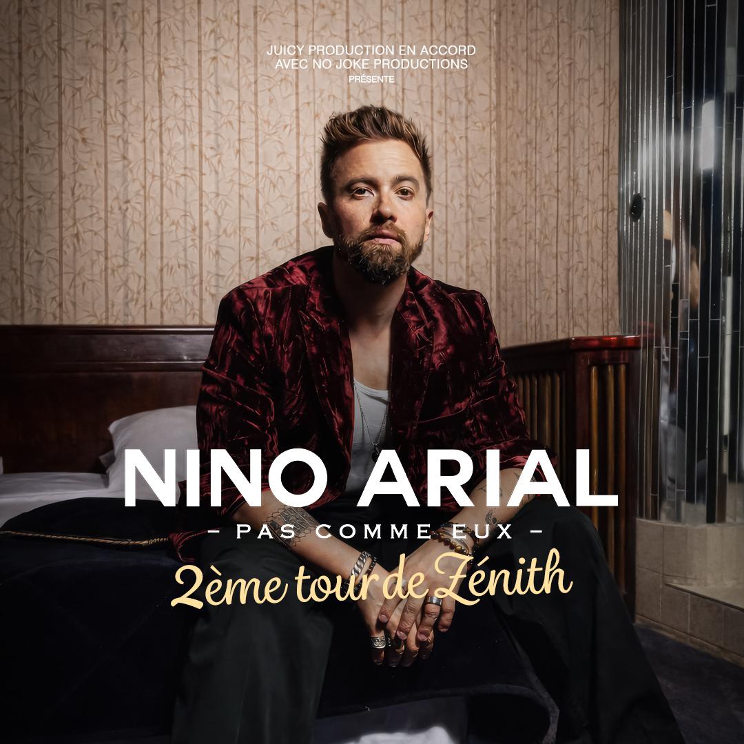 Nino Arial au Zenith d'Auvergne